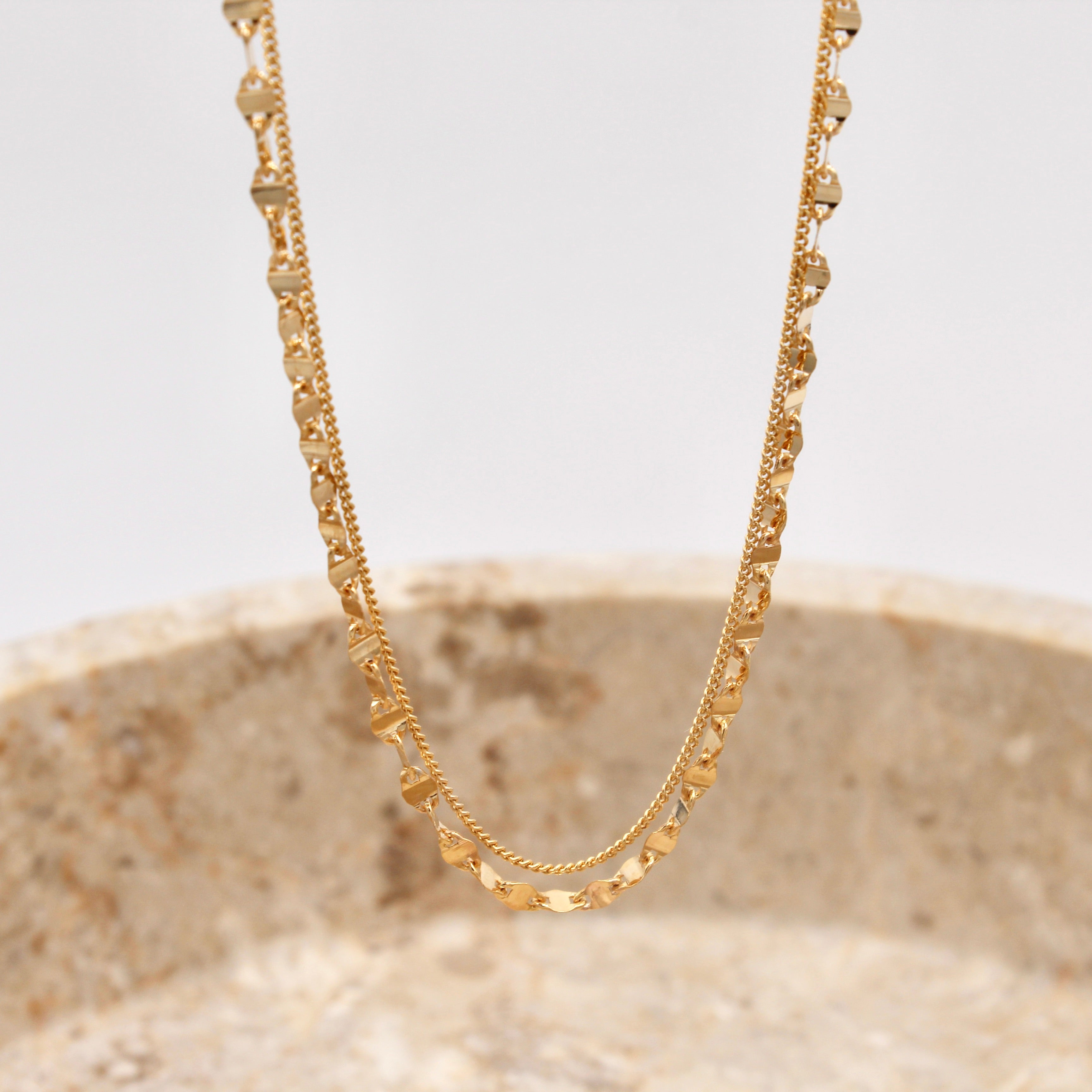 Double Chain Necklace