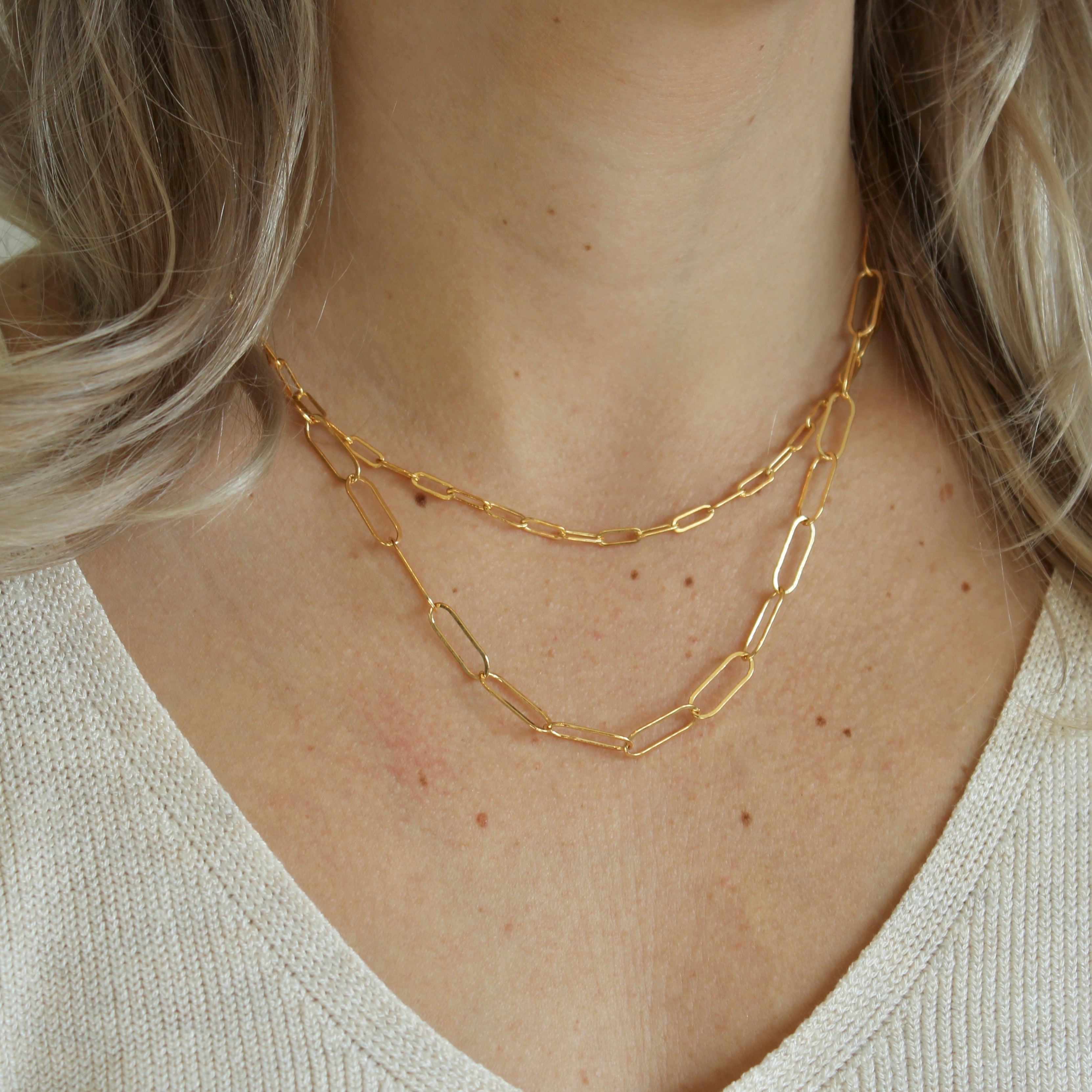 Medium Paperclip Link Necklace