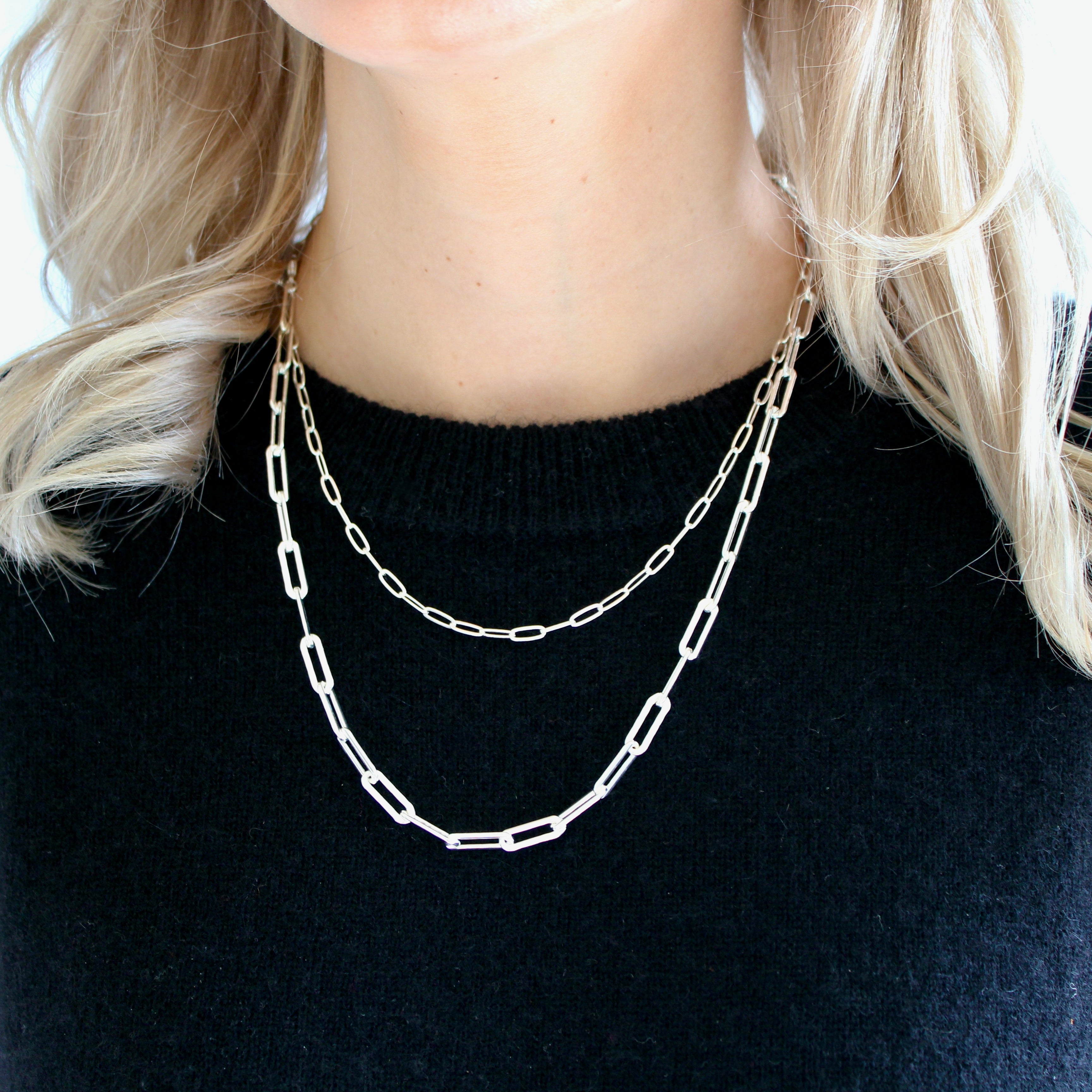 Medium Paperclip Link Necklace