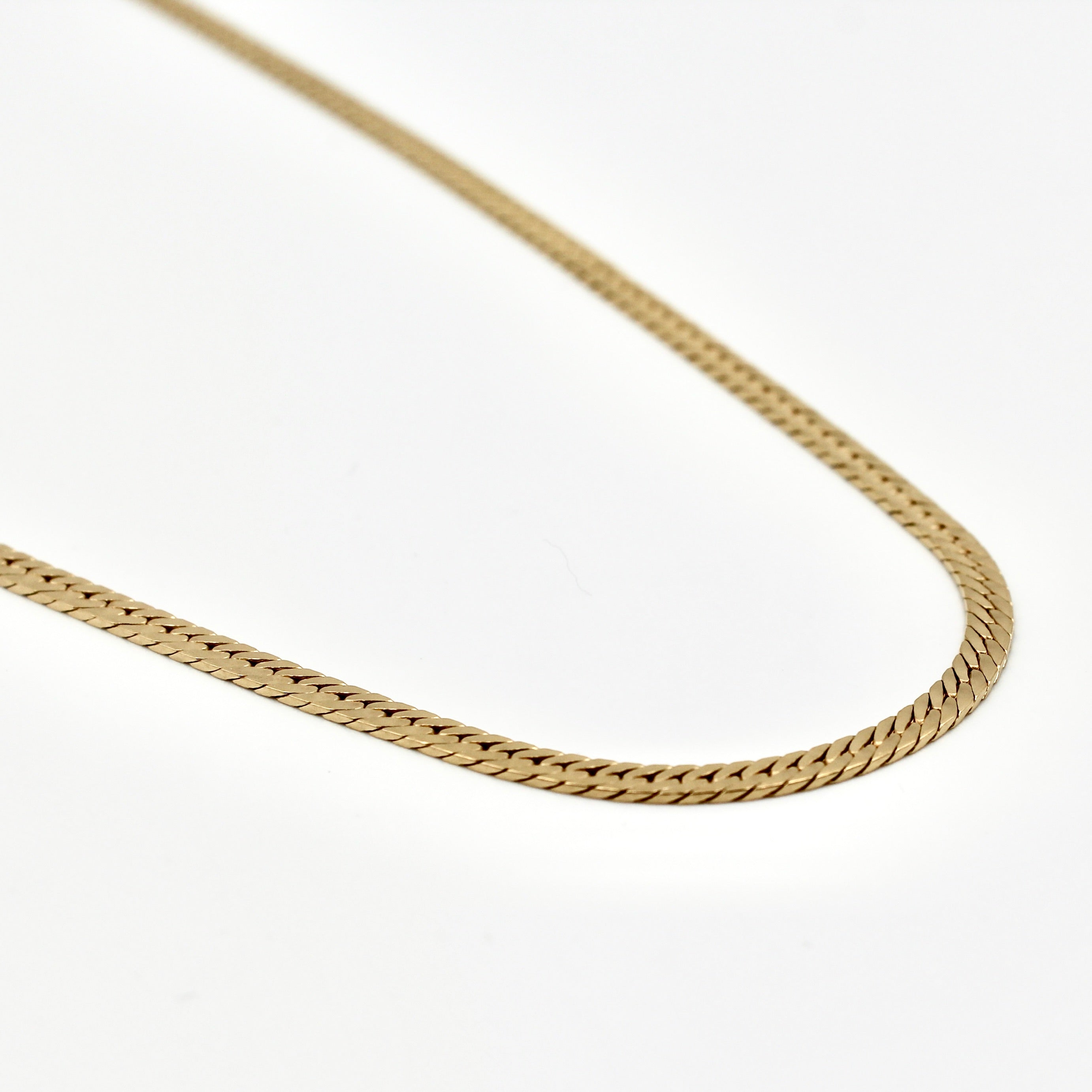 Herringbone Chain Necklace