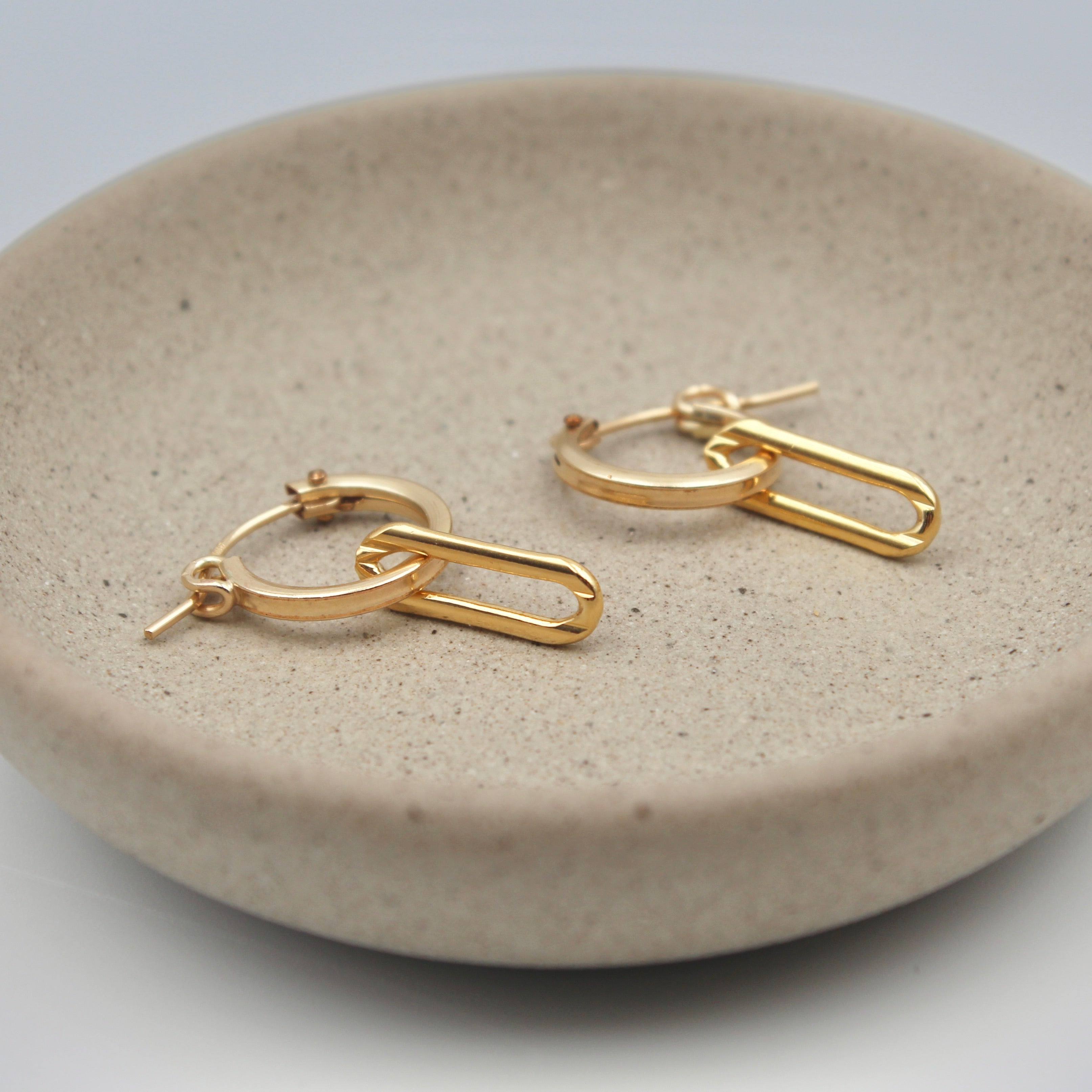 Zoe Hoops - 14k Gold Filled